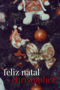 Feliz Natal Christopher!