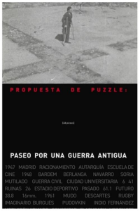 Propuesta de puzzle: Paseo por una guerra antigua. 48 piezas